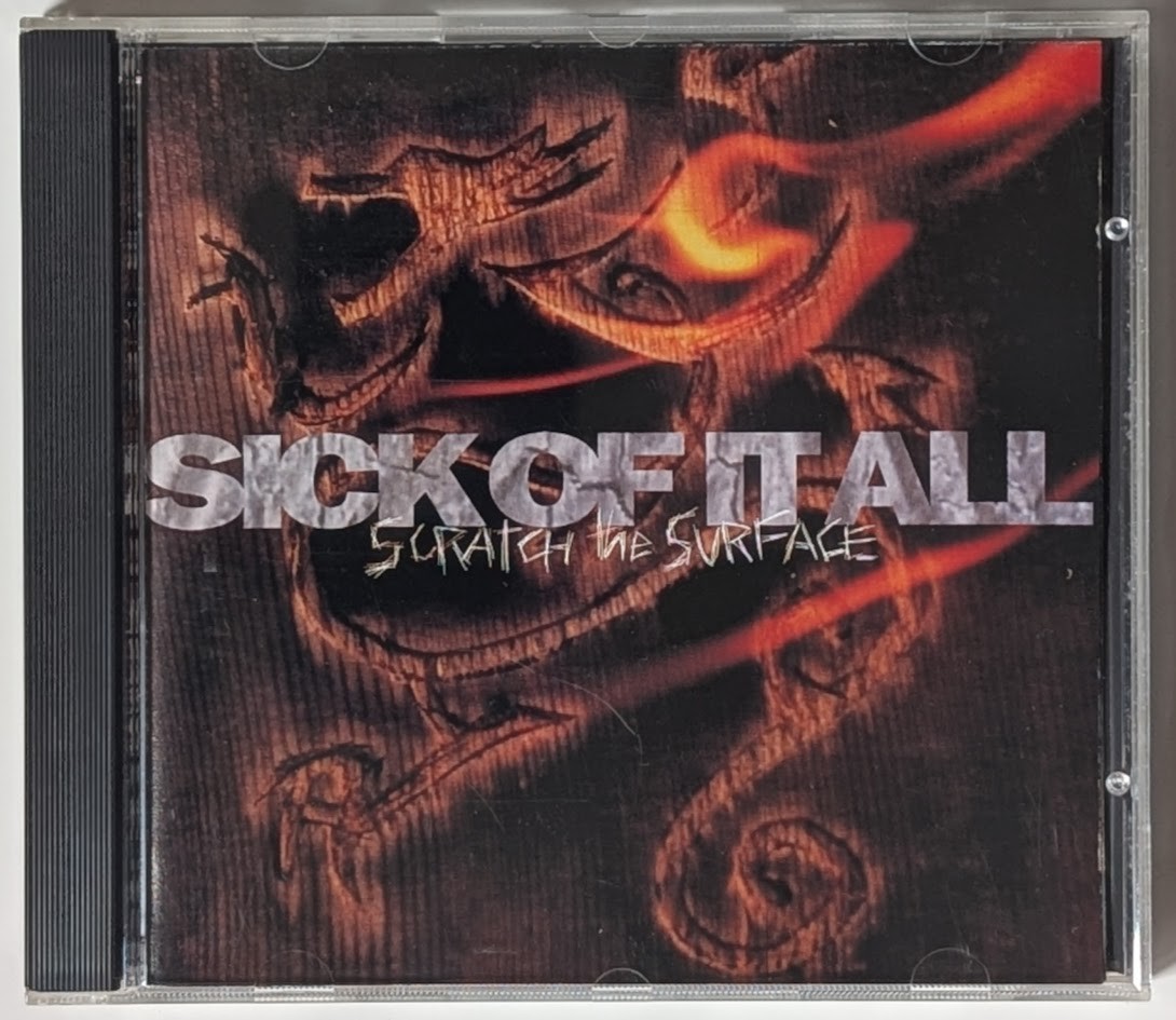 Sick Of It All Scratch The Surface CD Album NYHC Hardcore Punk VG+
