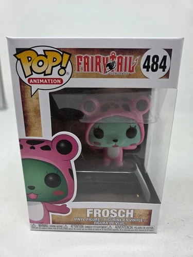 Funko Pop! Animation Tail Frosch #484 Rare Anime Funimation 🔥🔥 Fairy Tail