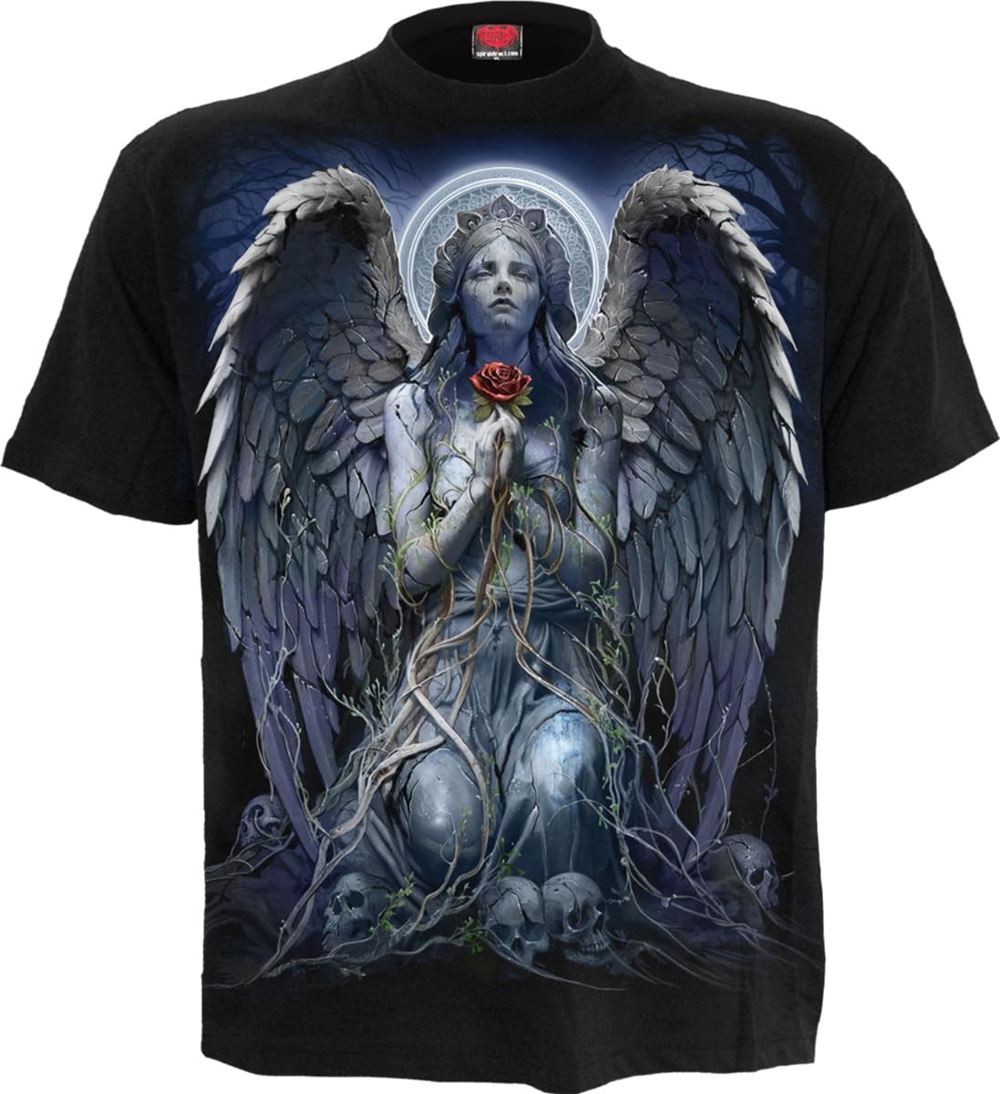 Спираль - Скорбящий Ангел - Футболка Black S Black 3990₽