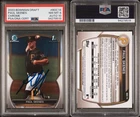 Paul Skenes Signed 2023 Bowman Draft Chrome Prospect Rookie Auto #BDC14 PSA 8