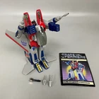 STARSCREAM EVIL DECEPTICON ACTION FIGURE TOY TRANSFORMERS G1 JET COMPLETE