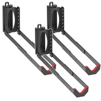 Fahrrad-Wandhalterung Fahrradhalter Fahrradhalterung Fahrradhalter /Stahl /3 St.