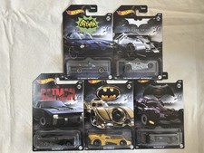2021 Hot Wheels Batman Walmart Exclusive Complete Set Of 5 Cars 