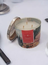 Goose Creek Candle 3 Wick 14.5 Oz Italy World Traveler Sweet Tiramisu