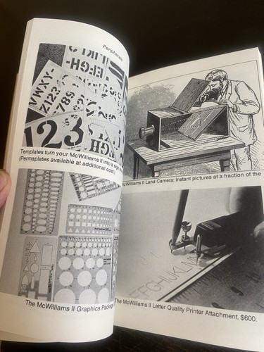 The McWilliams II Word Processor Instruction Manual SATIRE 1983 - Picture 6 of 9