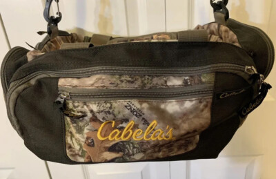 Cabela s Outdoor Gear Bag Hunting Camping Travel Brown camo