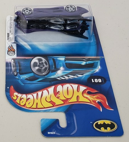 HOT WHEELS 2004 FIRST EDITIONS NO. 1/100 BATMOBILE 2004 COLLECTOR #001 - Picture 5 of 6