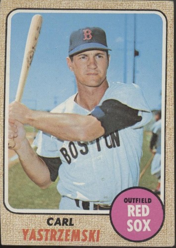 Carl Yastrzemski 1968 Topps #250 Boston Red Sox VG #1