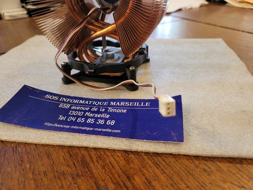 CPU Ventilateur pour socket LGA 775 ZALMAN ZF1125BTH avec support fixation - 第 4/7 張圖片