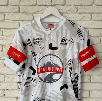 Maillot Cyclisme Homme ODLO Le Tour Des Stations Suisse Taille S Très Bon état