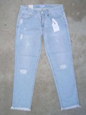 NEW Big Star Billie Slim Slouch JeansWomen Sz 27 High-Rise Skinny Distressed L26