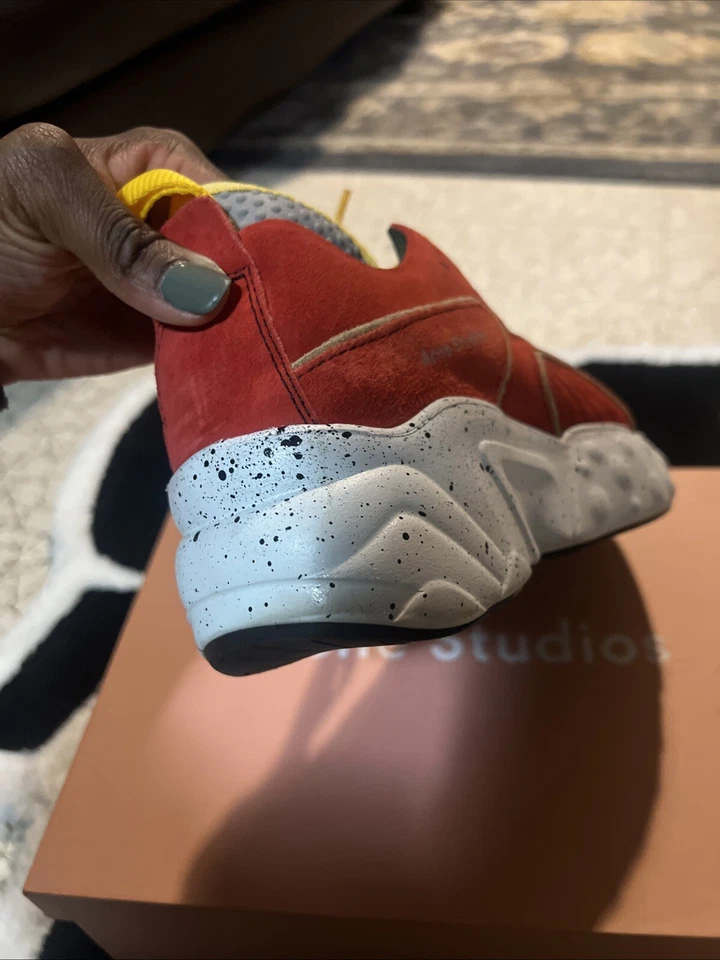 Acne Studios Manhattan Contrast Sneakers Size 38 - Image 4 of 4