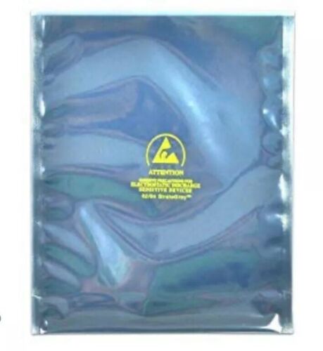 3 Mil Open End Low Density Static Shielding Bags , Strato-Gray 10 x 30" Qty 500
