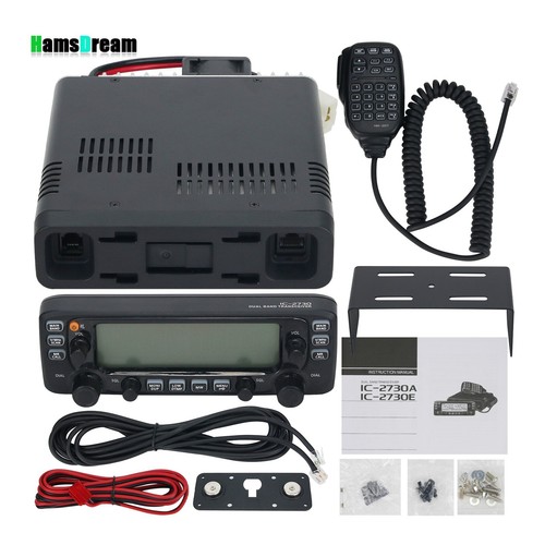 IC-2730E Dual Band Transceiver VHF/UHF Mobile Radio Upgraded Version Of IC-2720H