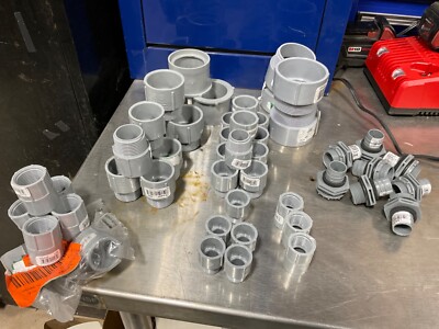 50 Carlon E943E Male 3/4'',1/2 ,1 IN PVC Conduit Terminal Adapter Fittings NEW