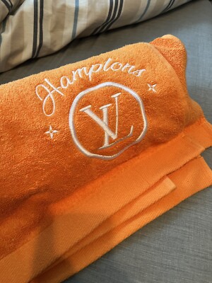 louis vuitton beach towl ビーチタオル　ブランケット Louis Vuitton Beach Bath Towel Blanket Monogram Bordeaux