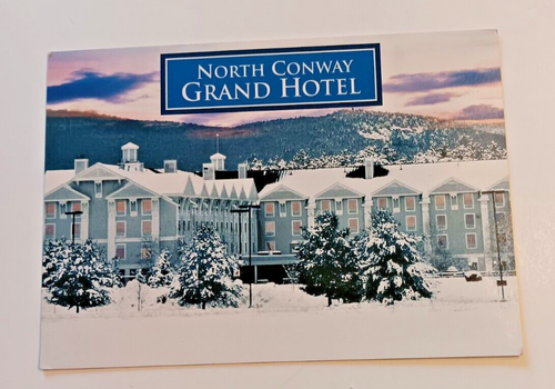 North Conway NH New Hampshire, Grand Hotel , Advertising, Vintage Postcard 31 - Picture 2 of 4