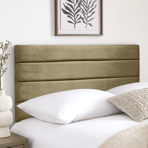 24" Beds Headboard Plush Fabric Venice Design 2ft to 6ft UK Sizes All Colours - Picture 120 of 167