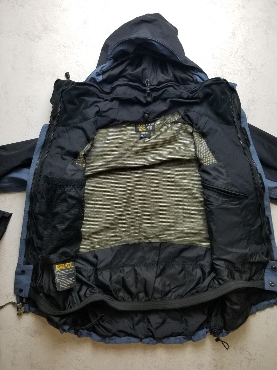 Vintage Mountain Hardwear Gore-tex Ski 3in1 Jacket Blue Vintage Mountain Hardwear Gore-tex Ski 3in1 Jacket Blue