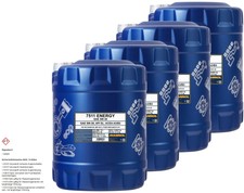 40L Motoröl MANNOL Energy 5W-30 8x MANNOL Leak-Stop ADDITIV