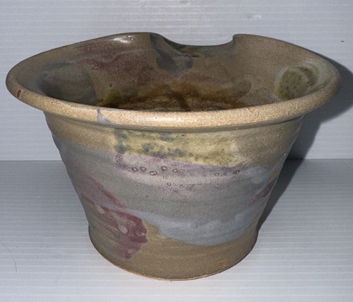 Pair Of Matching Studio Art Pottery Mug And Bowl With Spout Signed BUIE 95 - Picture 16 of 21