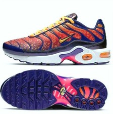 Nike Air Max Plus Tn Purple Laser Orange Gym Running Shoes Trainers Womens