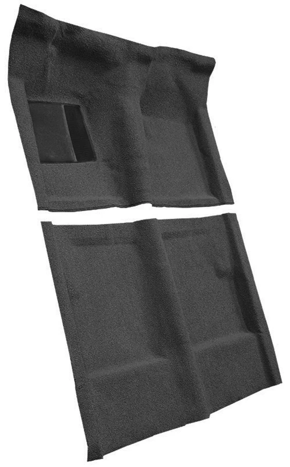 ¡Nuevo! Juego de alfombras Ford Falcon 1960-1965 negras con respaldo y talón Foto 2 de 4