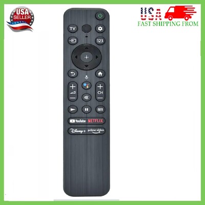 New RMF-TX800U For Sony 4K HD Voice TV Remote Control 2022 XR-65A80K RMF-TX900U