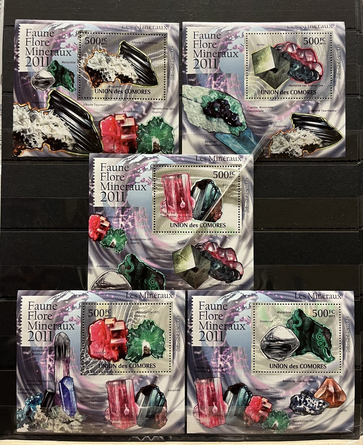 Comoros - Minerals / Nature - Luxes - stamps  MNH**  Ant.