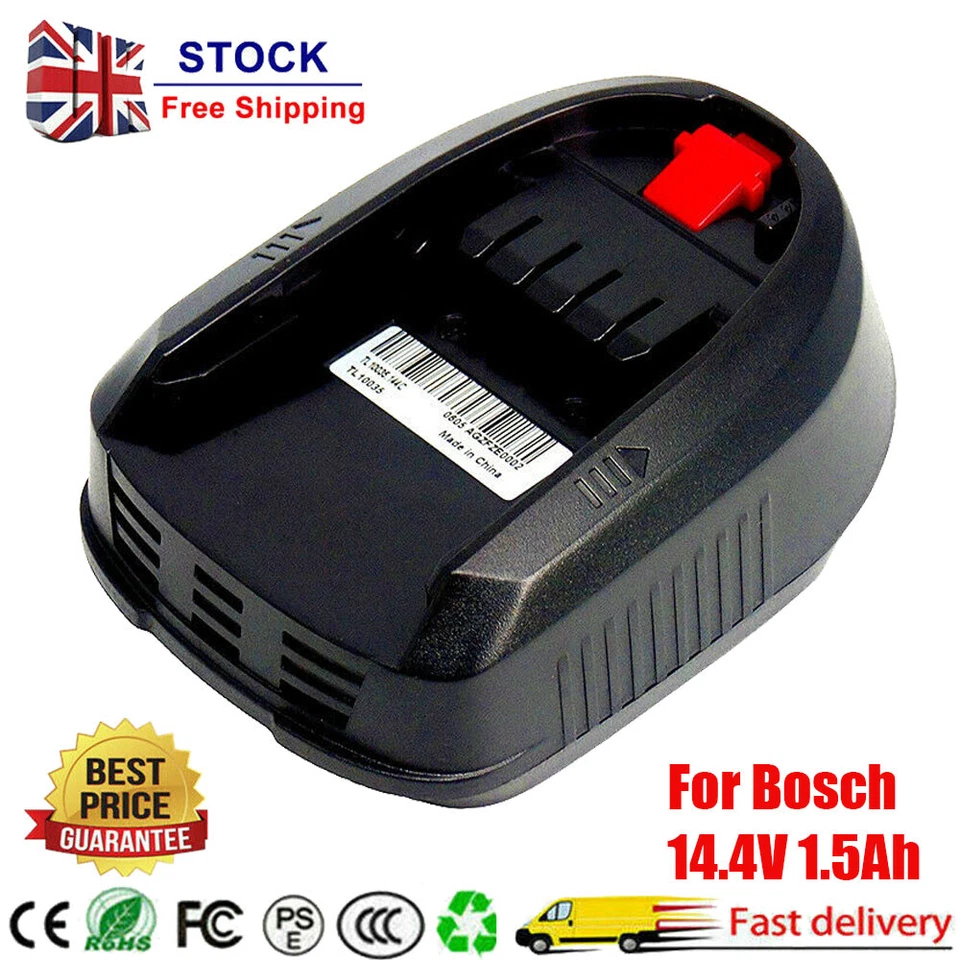 for Bosch 2 607 336 038, 2 607 336 037, PSR 14.4 LI-2 PSB 14.4V LI 1.5Ah Battery
