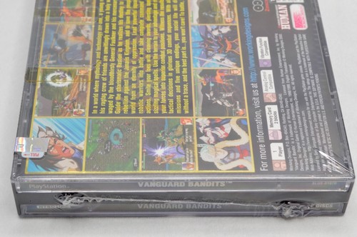 NEW Vanguard Bandits Sony PlayStation 1 PS1 Factory Sealed Foil W/ Demo - Picture 5 of 7