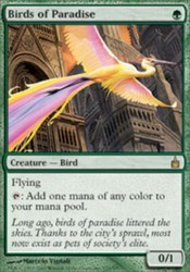 Birds of Paradise #153 Ravnica: City of Guilds MTG Rare