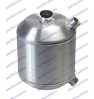 Oil Reservoir Spun Aluminum Dry Sump Tank - 1.5 Gallons - 9 In X 8 In Diameter