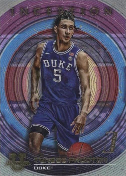 2022-23 Bowman Inception University - Tyrese Proctor #22 - 1 of 2