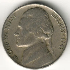 USA - 1941S - Jefferson - 1st portrait - Low Mintage - #11724