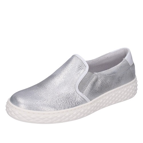 zapatos mujer CAFè NOIR plata cuero DD202 DG730 | eBay