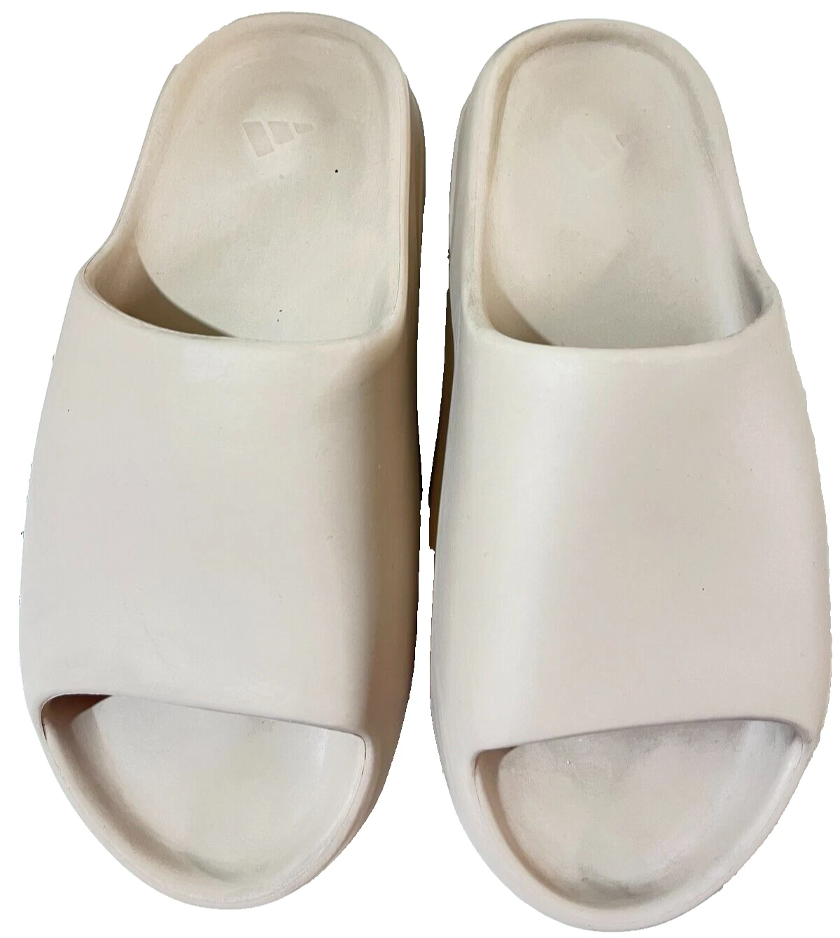 Adidas Yeezy Slide scarpe uomo 12 puro beige comodo casual sandalo slip on GZ5554