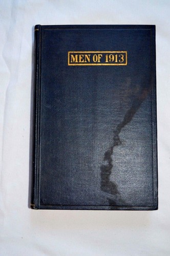 RARE! MEN OF 1913 BUSINESSMEN INDUSTRIALISTS STATESMEN PHYSICIANS EDUCATORS(5) - 第 1/4 張圖片