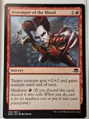 Distemper of the Blood - Eldritch Moon - Magic the Gathering MTG Nice!