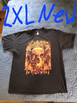 Slayer Final World Tour 2019 T-Shirt 2XL ICP NewHanesbuiltintagRare Slipknot ABK