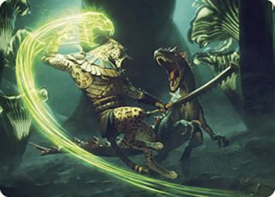 MTG - (ASLCI) Art Series The Lost Caverns of Ixalan - All Cards Inc Gold Stamped