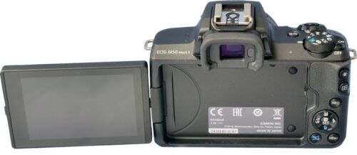 Used Canon EOS M50 MKII with 15-45mm & 55-200mm - Picture 3 of 6