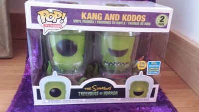 Funko POP KANG and KODOS GITD 2-Pack SDCC 2019 Simpsons GameStop Exclusive 889698397179 | eBay