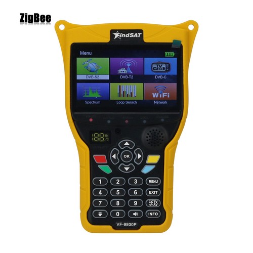 Medidor buscador de satélites digital VF-9930 Pro compatible con DVB-S2 y DVB-T y DVB-C - Imagen 2 de 8