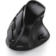 Mouse Wireless Vertical Rechargeable for Bluetooth Mouse Compatible Apple New