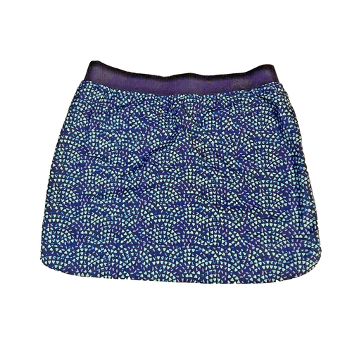 Travel Shorts Skort Cypress Club Blue Patterned Tummy Smoothing Athletic Size LG - Picture 4 of 8
