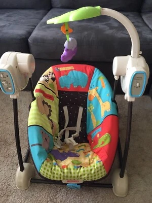 Fisher Price Portable Baby Swing Rocker