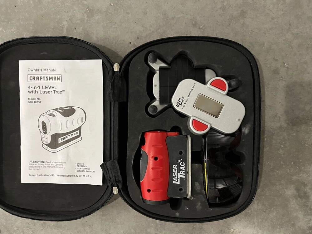 Craftsman 4-in-1 Laser Level with LaserTrac Technology