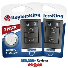 2 New Remote Start Keyless Entry Key Fob Control Replacement for OUC6000066 5b