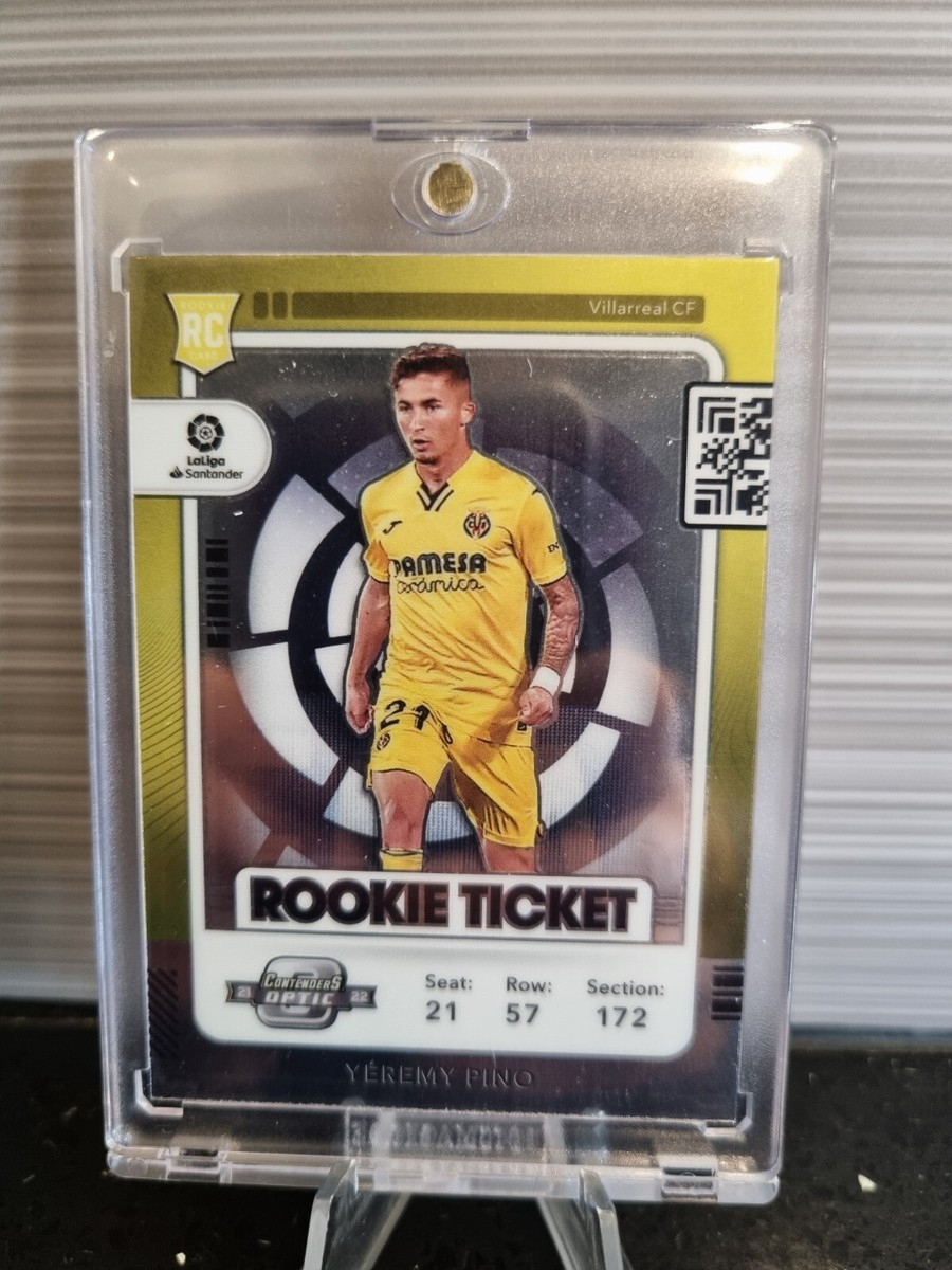 YEREMY PINO 21-22 Panini Chronicles Contenders Rookie Ticket